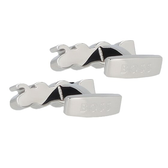 Boss B-Boss Manschettenknöpfe Edelstahl 2,5 cm
