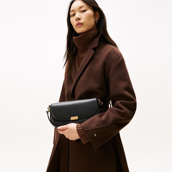 Tommy Hilfiger TH Iconic Schultertasche Leder 25 cm