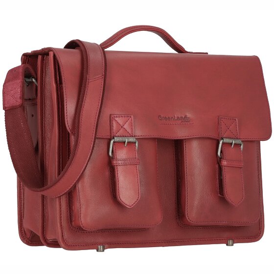 Greenland Nature Nature Aktentasche Leder 39 cm