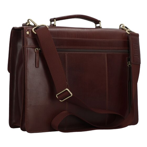 Jost Skagen Aktentasche Leder 40 cm Laptopfach
