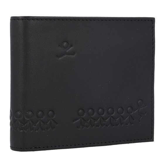 oxmox Leather Geldbörse RFID Schutz Leder 12 cm