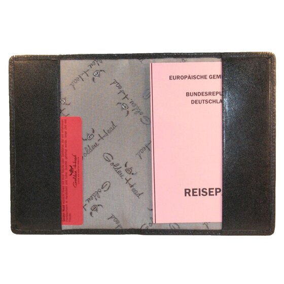 Golden Head Colorado Reisepassetui RFID Leder 10 cm