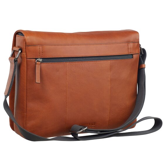 Leonhard Heyden Hamburg Messenger Leder 32 cm Laptopfach