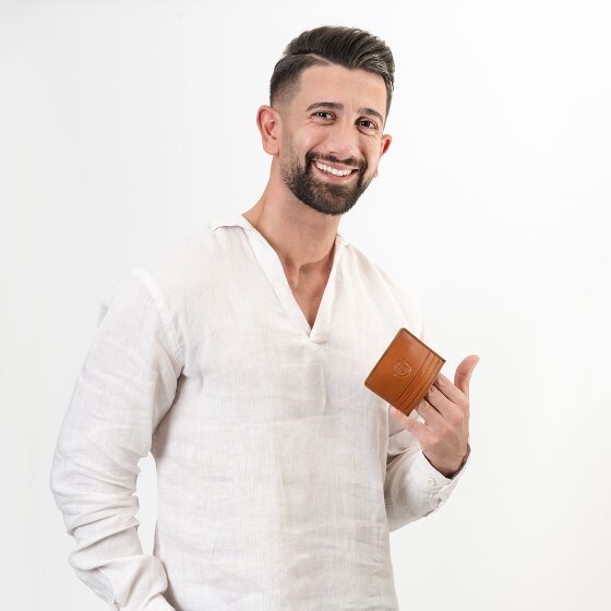 Farmhood Memphis Kreditkartenetui RFID Schutz Leder 10 cm