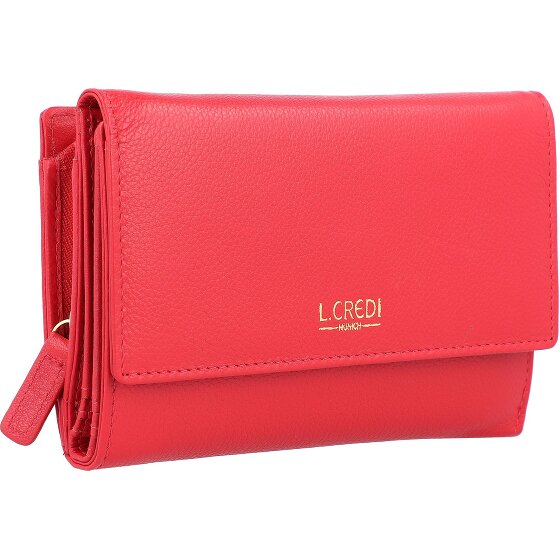 L.Credi Evelyn Geldbörse RFID Leder 14,5 cm