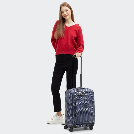 Kipling Basic Prt New Youri Spin 4 Rollen Kabinentrolley S 55 cm