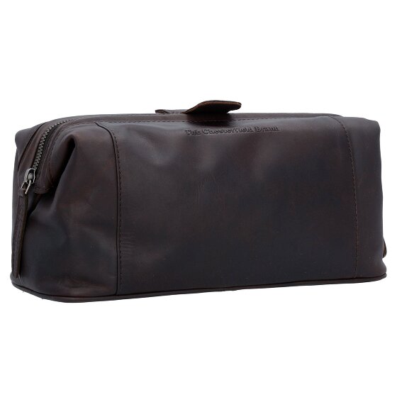 The Chesterfield Brand Wax Pull Up Kulturbeutel Leder 29 cm