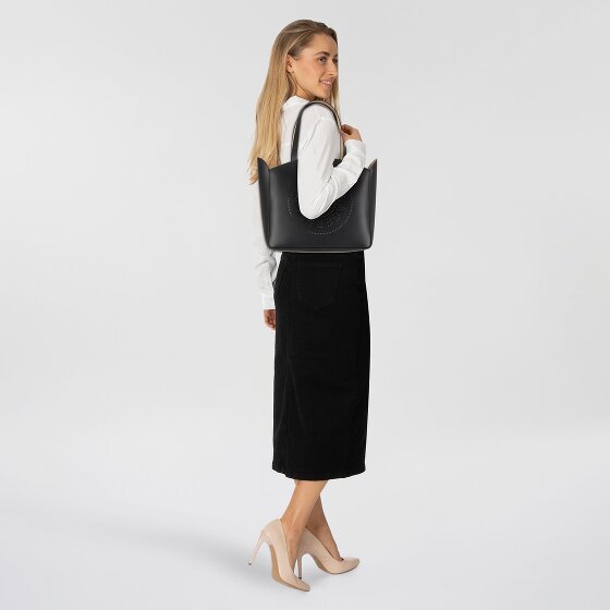 Karl Lagerfeld Circle Shopper Tasche Leder 37 cm