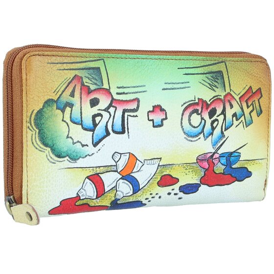 Greenland Nature Art+Craft Geldbörse RFID Leder 20 cm