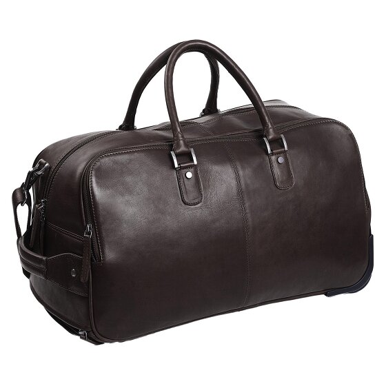 The Chesterfield Brand Wax Pull Up 2 Rollen Reisetasche Leder 60 cm