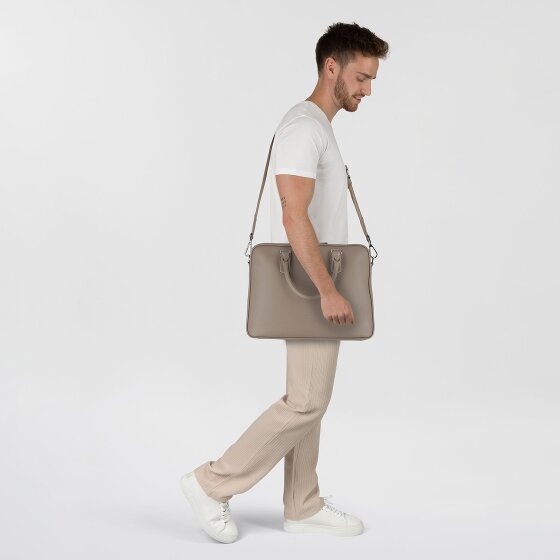 Boss New Crosstown Aktentasche Leder 38 cm Laptopfach