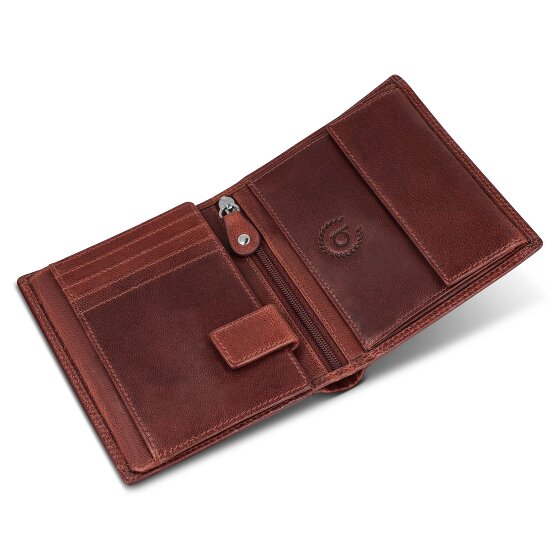 bugatti Valencia Geldbörse RFID Schutz Leder 10 cm