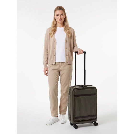 The Chesterfield Brand Zuna 4 Rollen Kabinentrolley S 55 cm Laptopfach