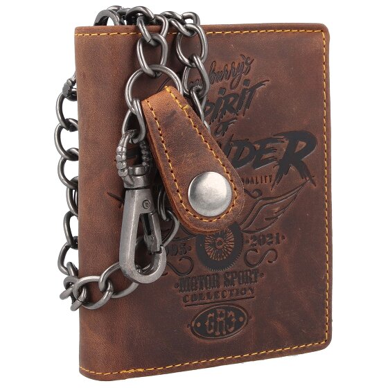 Greenburry Racing Collection Memphis Geldbörse RFID Leder 10 cm