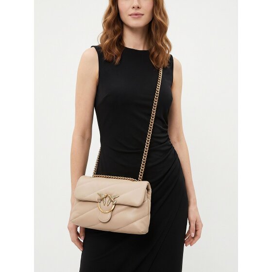 PINKO Love Puff Umhängetasche Leder 27 cm