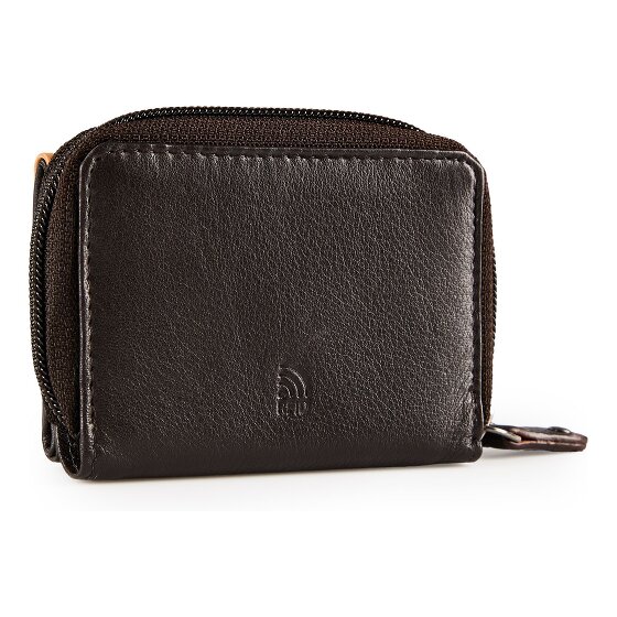 Greenburry Nappa Geldbörse RFID Schutz Leder 11 cm