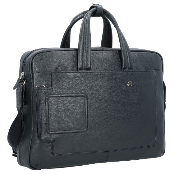 Piquadro Aktentasche Leder 44 cm Laptopfach