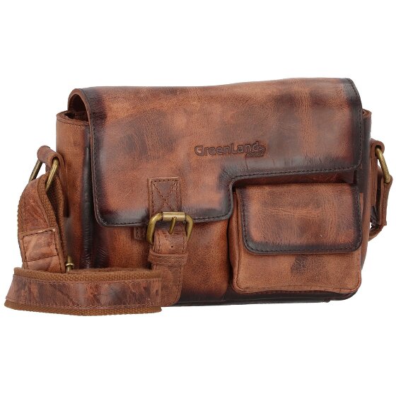 Greenland Nature Mascu & Line Umhängetasche Leder 23 cm Greenland Nature Mascu & Line Umhängetasche Leder 23 cm