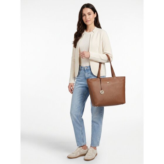 Braun Büffel Hanna Shopper Tasche Leder 43 cm