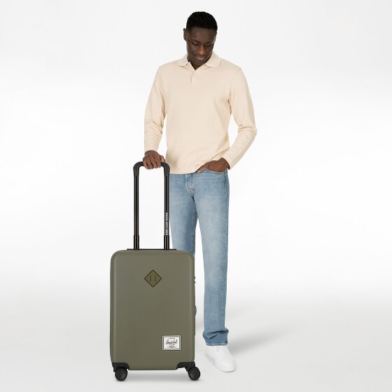 Herschel Heritage 4 Rollen Kabinentrolley S 54 cm