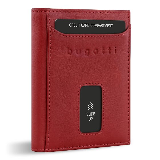 bugatti Secure Slim Geldbörse RFID Schutz Leder 8 cm