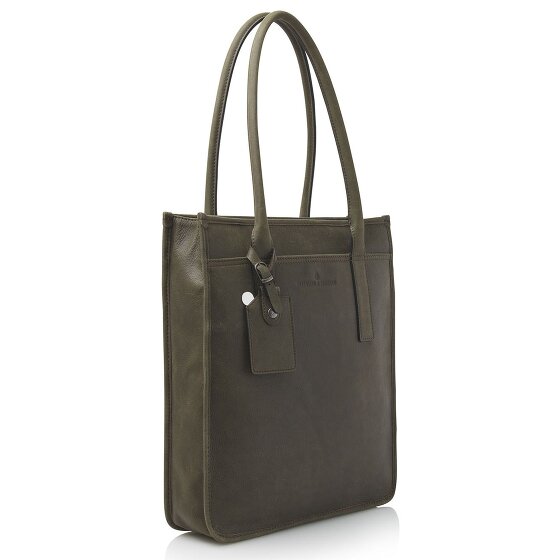 Castelijn & Beerens Carisma Schultertasche RFID Leder 34 cm Laptopfach