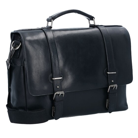 Leonhard Heyden Roma Aktentasche Leder 39 cm Laptopfach