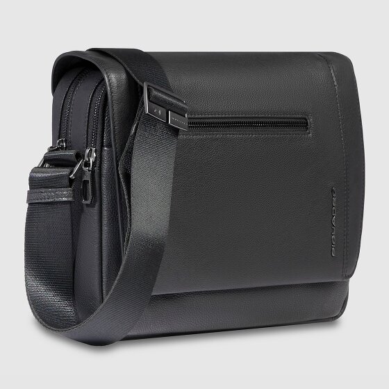 Piquadro Cronus Umhängetasche Leder 28 cm