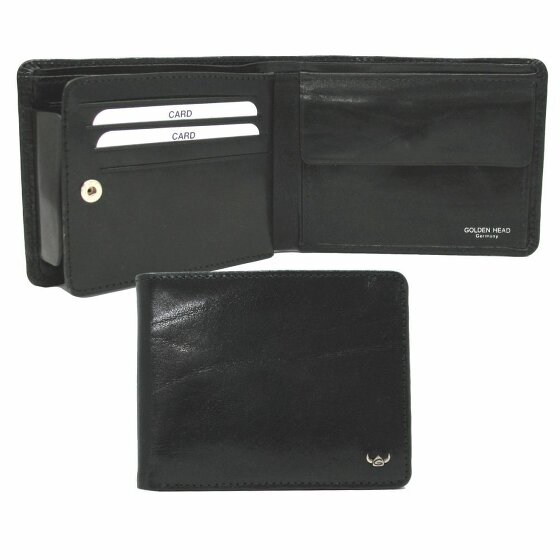 Golden Head Colorado RFID Protect Geldbörse Leder 12,5 cm