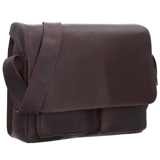 aunts & uncles Hunter Nick Messenger Leder 37 cm Laptopfach