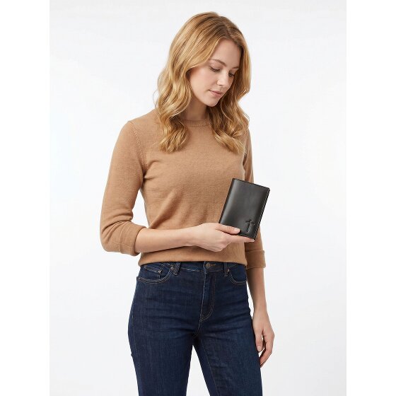 oxmox Leather Geldbörse RFID Schutz Leder 10 cm