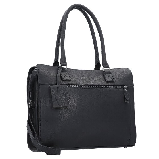 Burkely Antique Avery Schultertasche Leder 35,5 cm Laptopfach