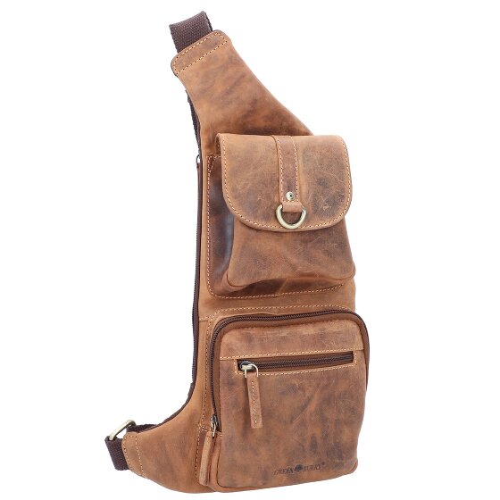 Greenburry Vintage Umhängetasche Leder 26 cm