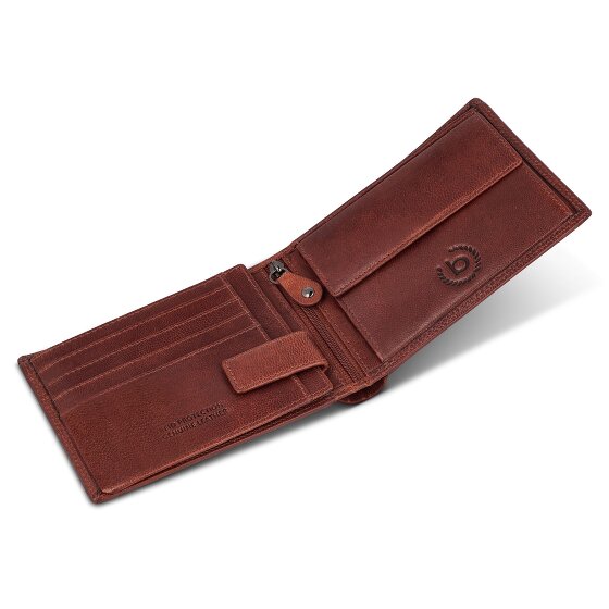 bugatti Valencia Geldbörse RFID Schutz Leder 12 cm