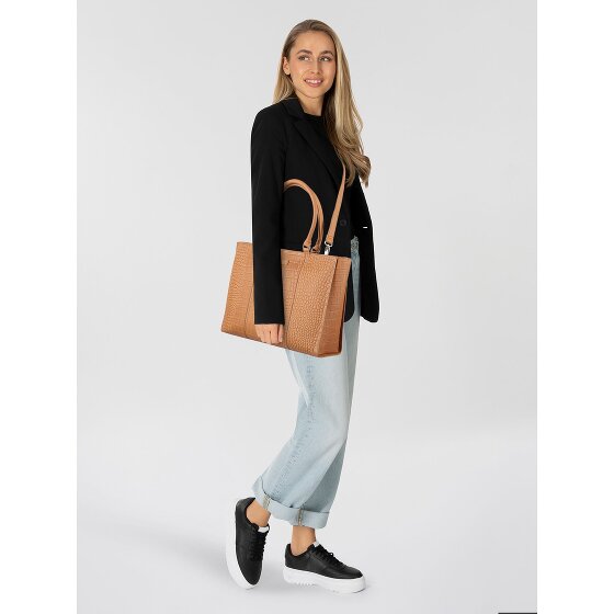 Burkely Cool Colbie Shopper Tasche Leder 35 cm Laptopfach