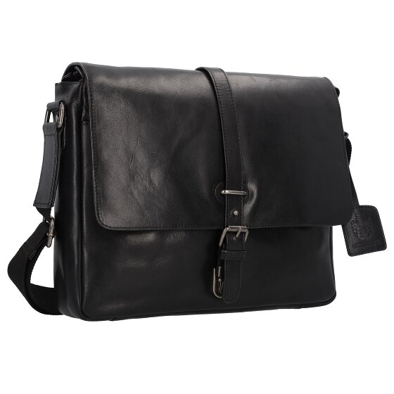 Leonhard Heyden Roma Aktentasche Leder 35 cm Laptopfach