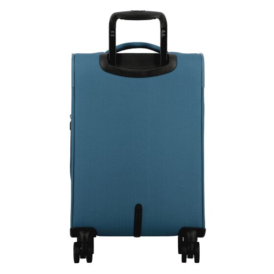 Jump Monthélys 4 Rollen Kabinentrolley 55 cm mit Dehnfalte