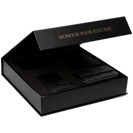 The Chesterfield Brand Kreditkartenetui 4-teiliges Geschenkset Leder 7 cm