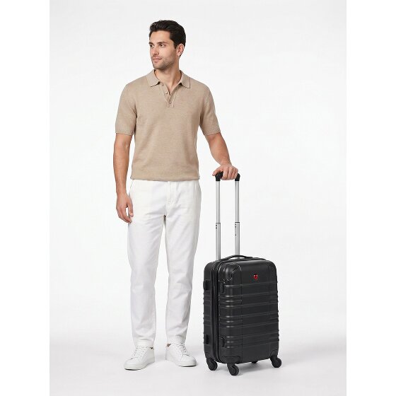 Wenger Amplar Evo 4 Rollen Kabinentrolley S 53 cm mit Dehnfalte
