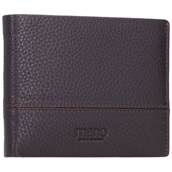 mano Don Tommas Geldbörse Leder 13 cm