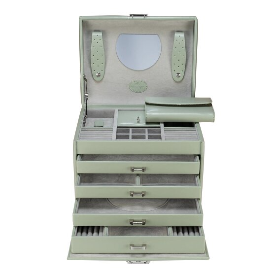 Windrose Merino Schmuckkasten 26 cm