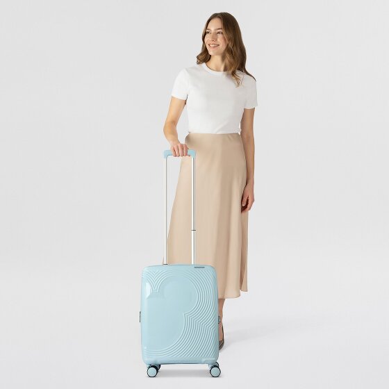 American Tourister Mickey Magic 4 Rollen Kabinentrolley 55 cm mit Dehnfalte