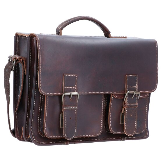 Greenburry Aktentasche Leder 39 cm