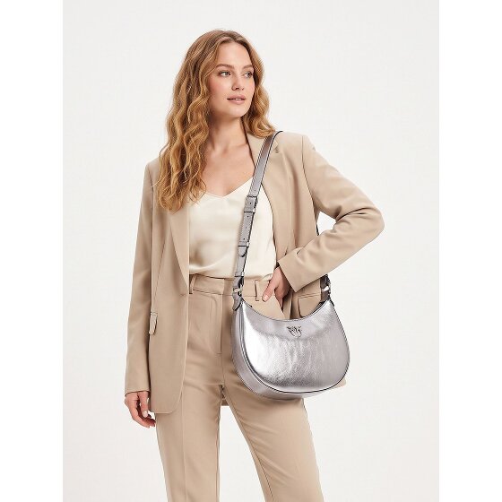 PINKO Half Moon Mini Schultertasche Leder 26 cm