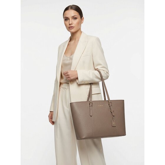 Lazarotti Bologna Leather XL Shopper Tasche Leder 35 cm