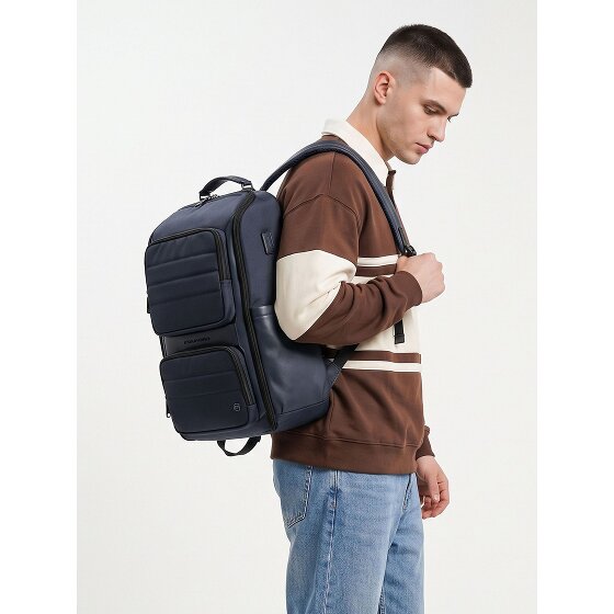 Piquadro Oberon Daypack RFID Schutz 48 cm Laptopfach