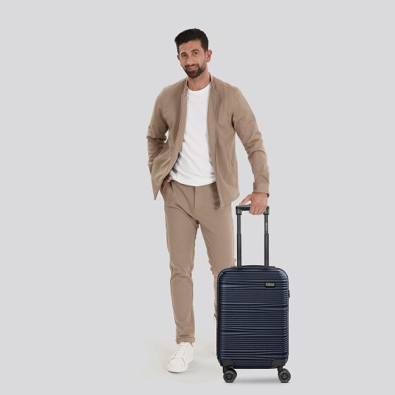 Redolz Essentials 16 CABIN 4-Rollen Kabinentrolley 55 cm slim