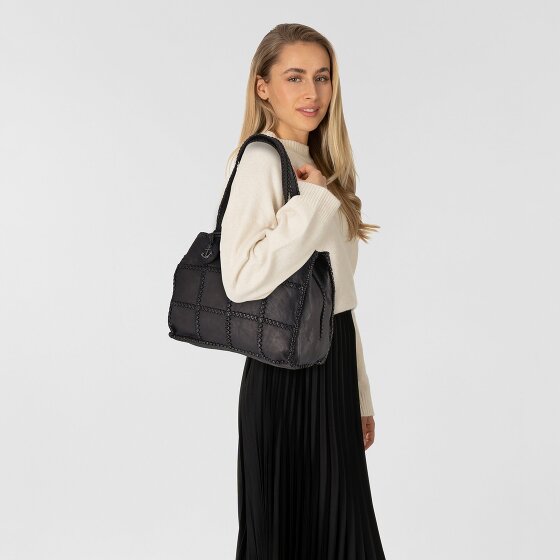 Harbour 2nd Fashion Lights Alethea Shopper Tasche Leder 47 cm