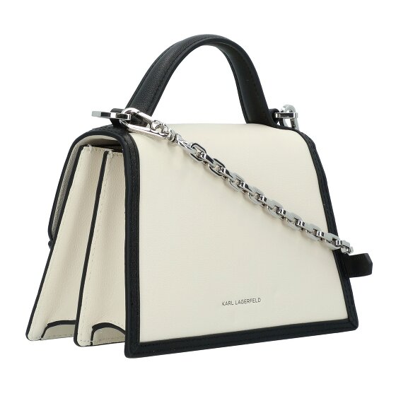 Karl Lagerfeld Karl Lagerfeld Essentials Handtasche Leder 21 cm