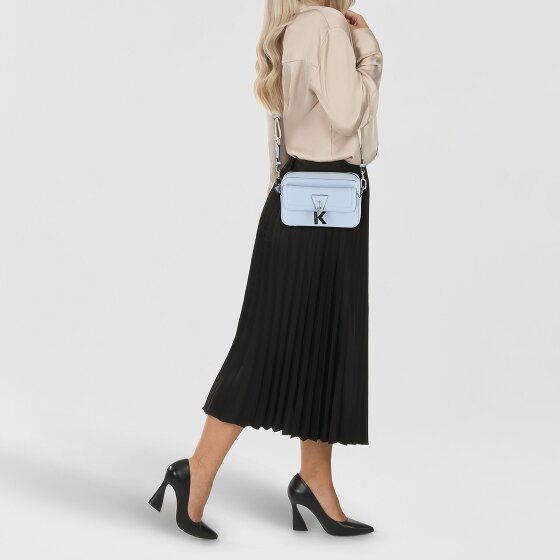Karl Lagerfeld Lock Umhängetasche Leder 21 cm
